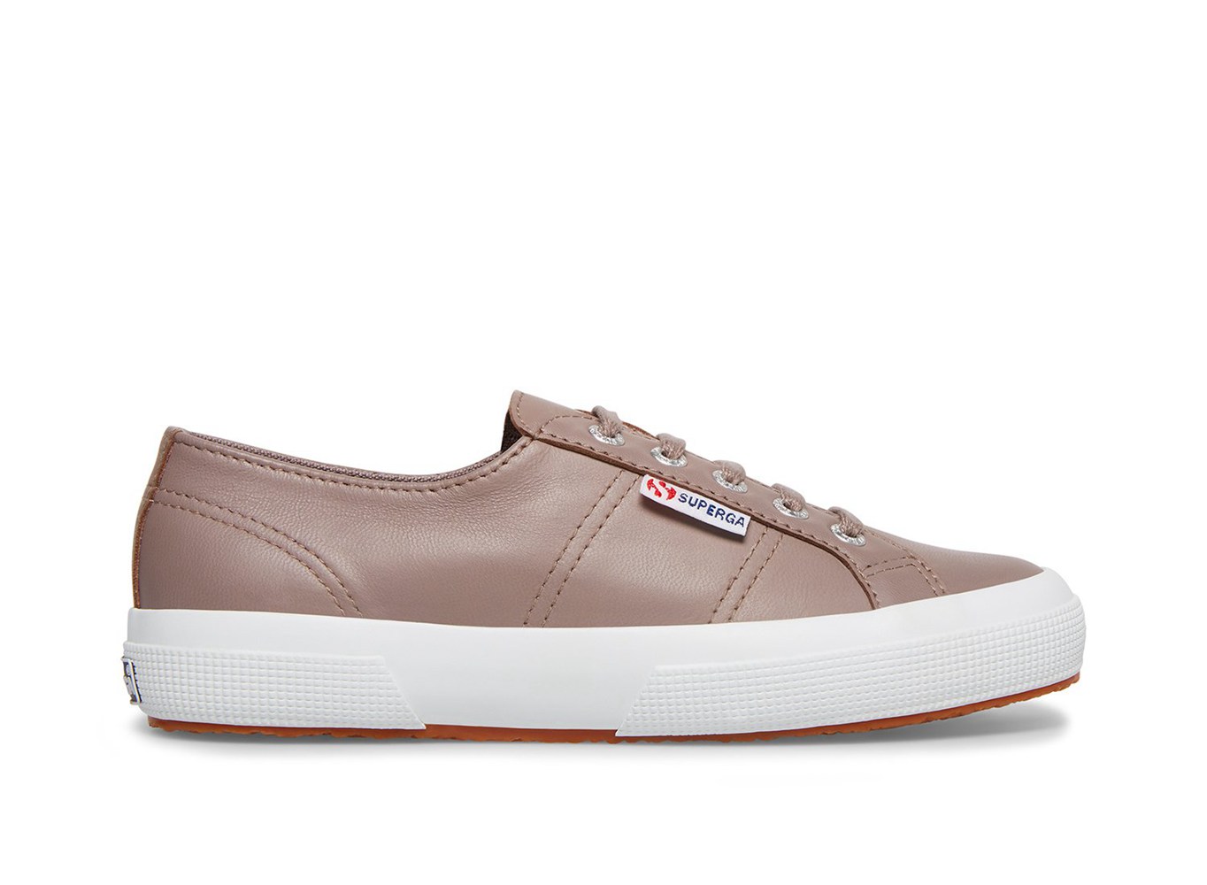 Tenis Feminino Cinzentas Escuro - Superga 2750 Naplngcotu Couro - HDOVU-9140